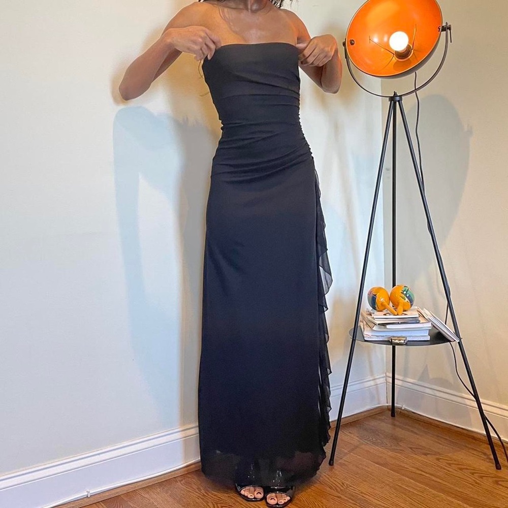 Beautiful black gown by unmarked